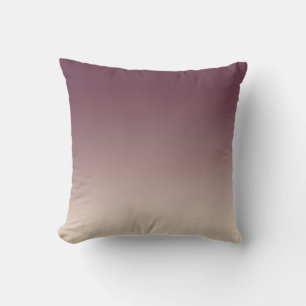 Coussin Effet Ombre Chic Burgundy Off-White