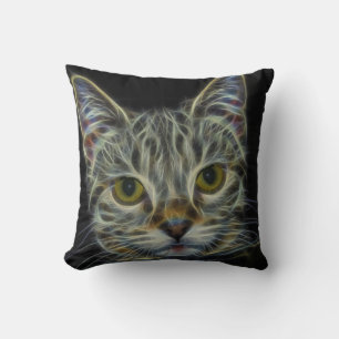 Coussin Éffrayant Chat Feline Soul Esprit animal Jeu d'ore
