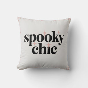 Coussin Éffrayant Chic Minimaliste Moderne Halloween