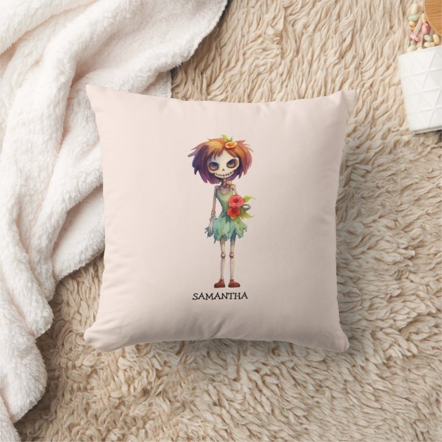 Coussin Éffrayant, Mais Cute Zombie Kid - Adorable Macabre (Couverture)