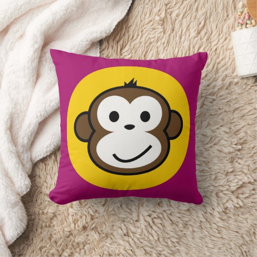 coussin effronté de singe mauve-clair (Couverture)