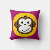 coussin effronté de singe mauve-clair (Recto)