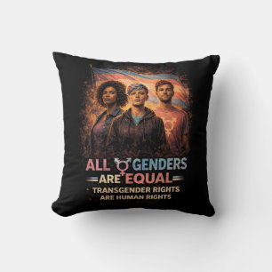 Coussin Égal sous tous les drapeaux