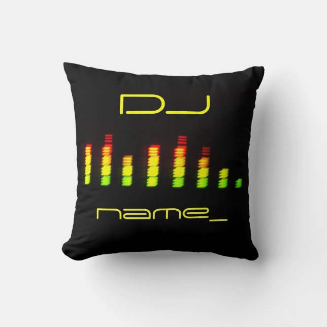Coussin Égaliseur personnel du DJ (Recto)