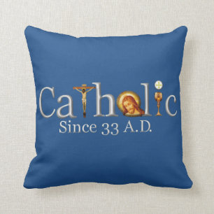 Coussin Église Catholique Depuis 33 Ans Du Jour Des Saint