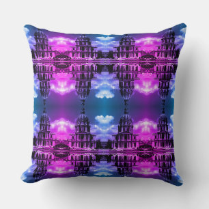 Coussin Église Saint-Louis-des-Invalides vintage France Pa