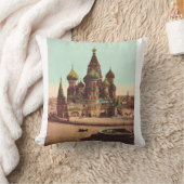 Coussin Église St. Basil, place Rouge Moscou (Couverture)