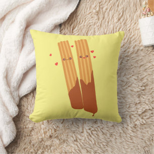 Coussin Eglises espagnoles romantiques Sugary au chocolat