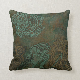 coussin égyptien de collage