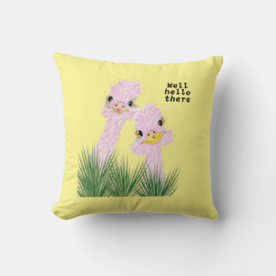 Coussin Eh bien, bonjour