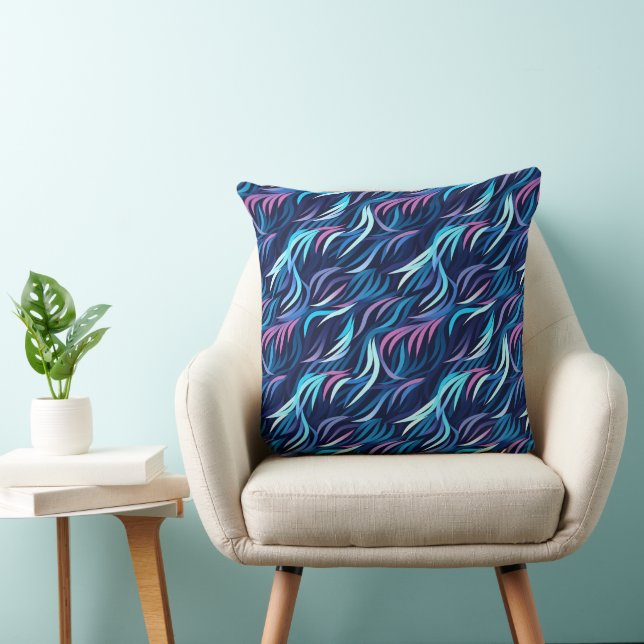 Coussin Electric Flora Throw Pillow (Chaise)