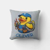 Coussin Électricien Canard en Caoutchouc (Recto)