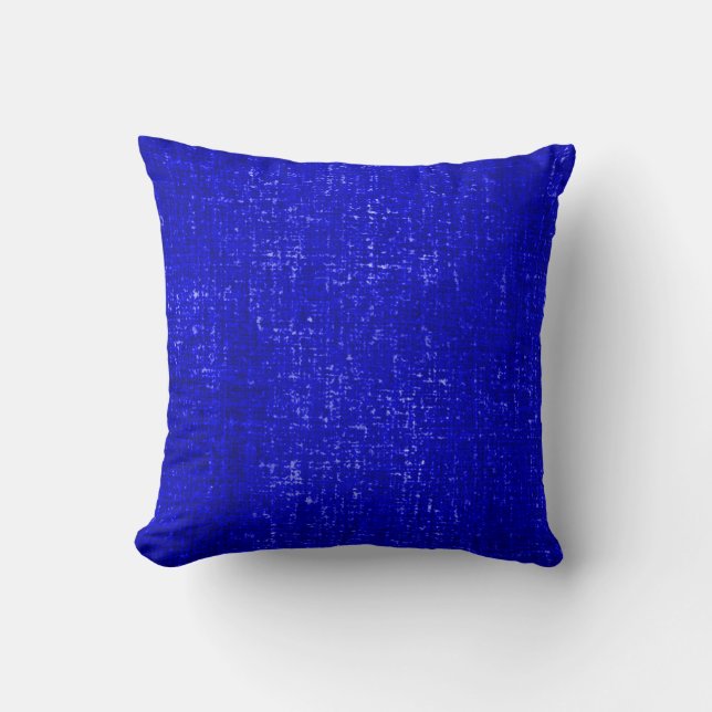 Coussin électrique "itinéraire de bleu de cobalt (Recto)