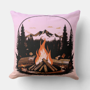 Coussin Élégance de feu