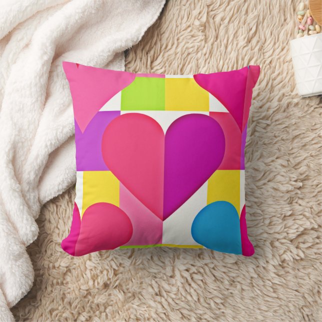 Coussin Élégance de l'amour chic : Bliss romantiques (Couverture)