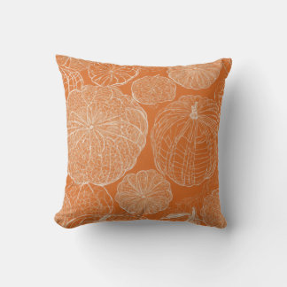 Coussin Élégance du Citrouille Filigree