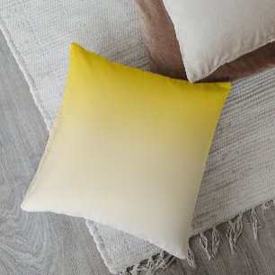 Coussin Élégance Florale Ombrée Minimaliste