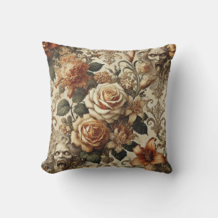 Coussin Élégance Grotesque – Gothique Victorien