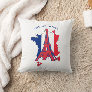 Coussin Élégant ADDITIONNÉ À PARIS