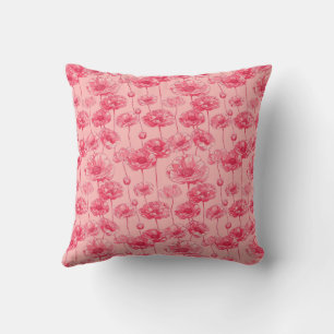 Coussin Élégant Coloré Stylish Romantique Floral Chic