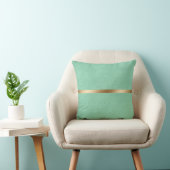Coussin Élégant cuir vert (Chaise)