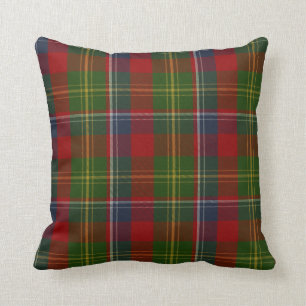 Coussin élégant de plaid de tartan de Forrester de