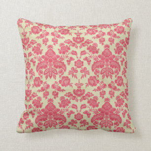 Coussin Elégant élégant motif d'inspiration framboise élég