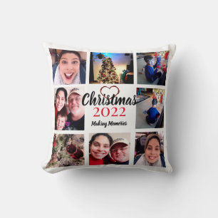 Coussin Élégant et mignon Collage photo Jeter l'oreiller
