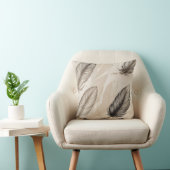 Coussin Elegant Feathers Pillow (Chaise)