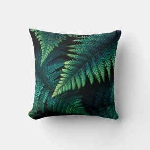 Coussin Élégant Feuillage Botanique de Cottage Stylé