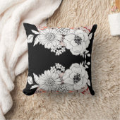 Coussin Élégant Floral (Couverture)