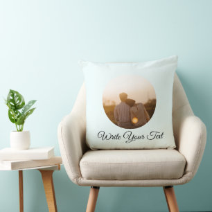 Coussin Élégant minimaliste couleur solide Accent Décor