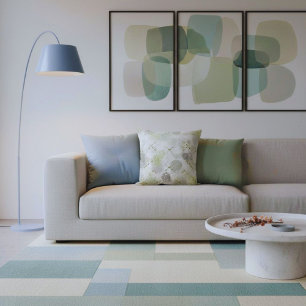 Coussin Élégant moderne aquarelle minimaliste tendance 