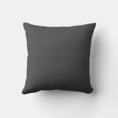 Coussin Élégant Monogram Laurel Feuille Crest Custom (Verso)
