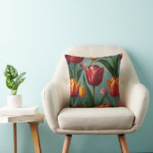 Coussin Elégant Motif de fleurs Cushion (Chaise)