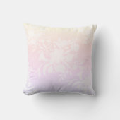 Coussin Elégant motif floral dans les couleurs pastel (Recto)