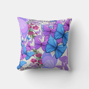 Coussin Elégant Papillon décoratif Coussin-Soft & élégant