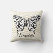 Coussin Elégant papillon en céramique design ornemental pa (Verso)
