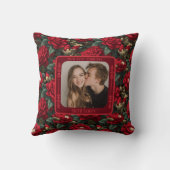 Coussin Elegant Partners Vow Renewal Throw Pillow  (Verso)