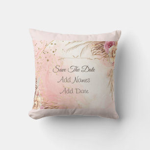 Coussin Elégant rose Roses Printemps Blossom enregistrer l