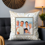 Coussin Elégant Seashell Beach Marine Photo personnalisée<br><div class="desc">Cet élégant design présente votre photo préférée entourée d'un cadre de coquillages et de corail #home #décor #homéodécoration #nautique #marine #coquillages #intérieurs #intérieurs #intérieurs #intérieursintérieurs #design #couette #oreillers #coussins #coussins #maison de plage #voilier #voilier #yacht #love #nauticaldécor</div>