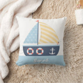 Coussin Elégant voilier Nautique Jouets à thème Décoration (Couverture)