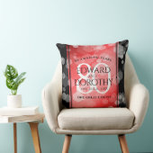 Coussin Elégante 80ème anniversaire du Mariage de Ruby (Chaise)