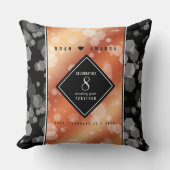 Coussin Élégante 8ème anniversaire du Mariage de bronze (Recto)