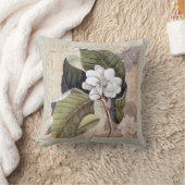 Coussin Élégante Belle Magnolia Blossom du Sud (Couverture)