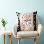 Coussin Élégante célébration du 46e anniversaire du Mariag (Chaise)