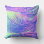 Coussin Elégante couleur violet Abstrait (Recto)