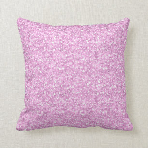 Coussin Elégante Parties scintillant rose Pastel & Éperkle