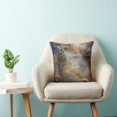 Coussin Élégante Porte d'or céleste, Texte Or (Chaise)