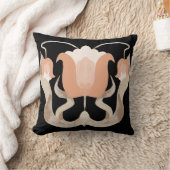 Coussin élément floral des années 20 (Couverture)